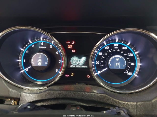 2012 Hyundai Sonata Se მანქანა იყიდება აუქციონზე, vin: 5NPEC4AC2CH412294, აუქციონის ნომერი: 45882335