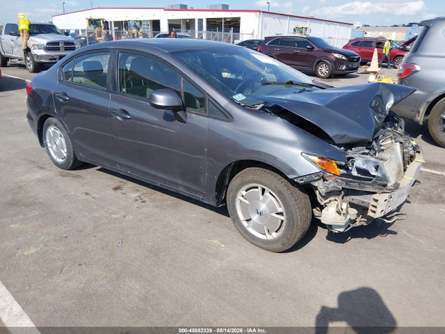 2012 Honda Civic Hf მანქანა იყიდება აუქციონზე, vin: 2HGFB2F65CH321500, აუქციონის ნომერი: 45882339