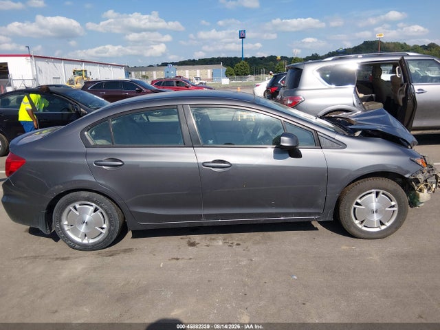 2012 Honda Civic Hf მანქანა იყიდება აუქციონზე, vin: 2HGFB2F65CH321500, აუქციონის ნომერი: 45882339