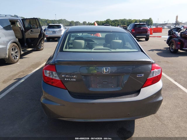 2012 Honda Civic Hf მანქანა იყიდება აუქციონზე, vin: 2HGFB2F65CH321500, აუქციონის ნომერი: 45882339
