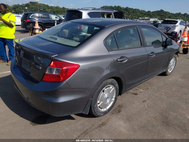 2012 Honda Civic Hf მანქანა იყიდება აუქციონზე, vin: 2HGFB2F65CH321500, აუქციონის ნომერი: 45882339