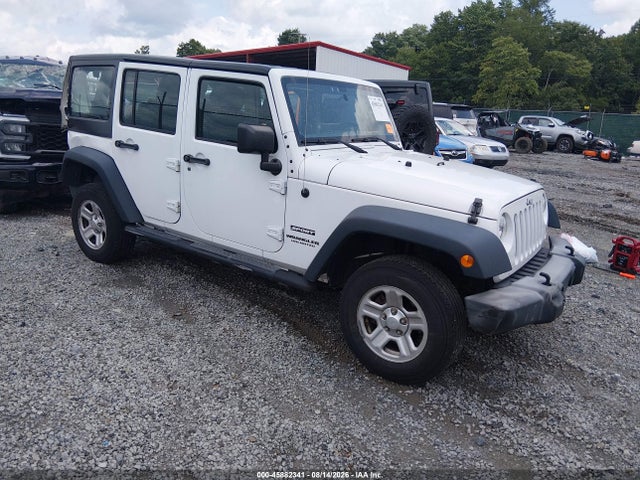 2017 Jeep Wrangler Unlimited Sport მანქანა იყიდება აუქციონზე, vin: 1C4BJWDGXHL500516, აუქციონის ნომერი: 45882341