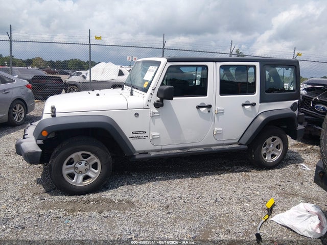 Продаж на аукціоні авто 2017 Jeep Wrangler Unlimited Sport, vin: 1C4BJWDGXHL500516, номер лоту: 45882341