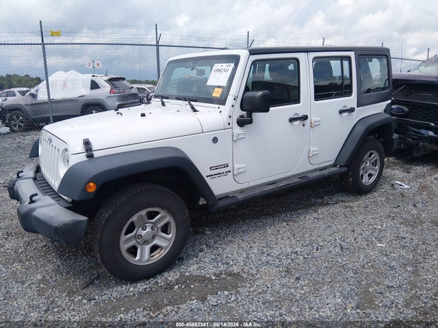 Продаж на аукціоні авто 2017 Jeep Wrangler Unlimited Sport, vin: 1C4BJWDGXHL500516, номер лоту: 45882341