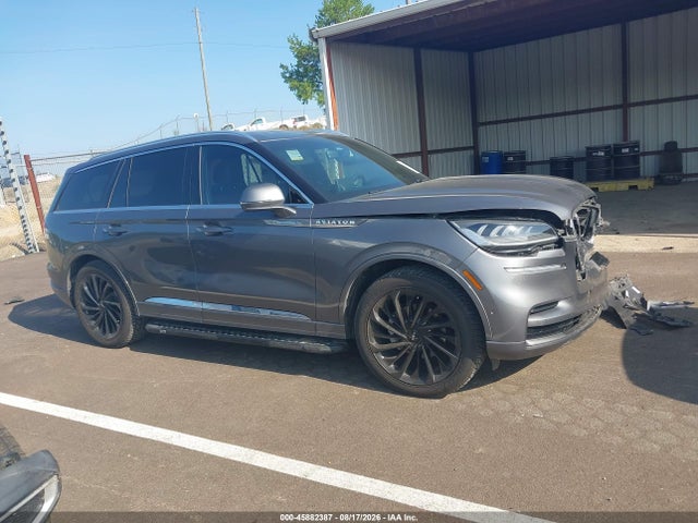 45882387 :رقم المزاد ، 5LM5J7XC2NGL00870 vin ، 2022 Lincoln Aviator Reserve مزاد بيع