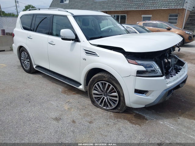 2022 Nissan Armada Sv 4wd მანქანა იყიდება აუქციონზე, vin: JN8AY2AD0N9677499, აუქციონის ნომერი: 45882398