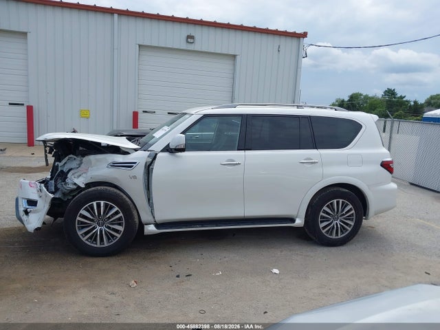 45882398 :رقم المزاد ، JN8AY2AD0N9677499 vin ، 2022 Nissan Armada Sv 4wd مزاد بيع