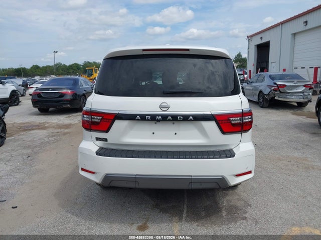 45882398 :رقم المزاد ، JN8AY2AD0N9677499 vin ، 2022 Nissan Armada Sv 4wd مزاد بيع