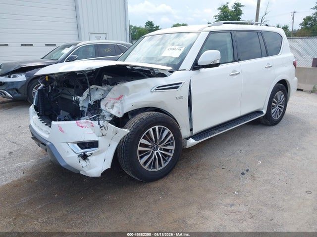 45882398 :رقم المزاد ، JN8AY2AD0N9677499 vin ، 2022 Nissan Armada Sv 4wd مزاد بيع