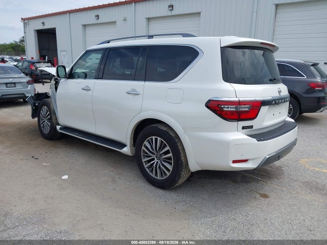 45882398 :رقم المزاد ، JN8AY2AD0N9677499 vin ، 2022 Nissan Armada Sv 4wd مزاد بيع