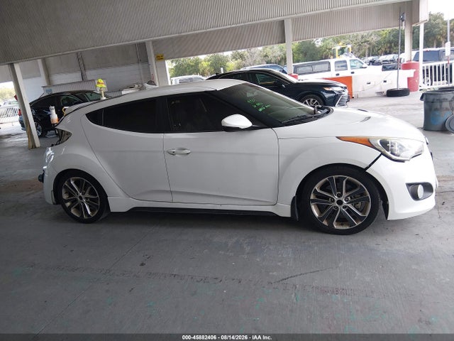Продажа на аукционе авто 2014 Hyundai Veloster Turbo W/black, vin: KMHTC6AE7EU207837, номер лота: 45882406