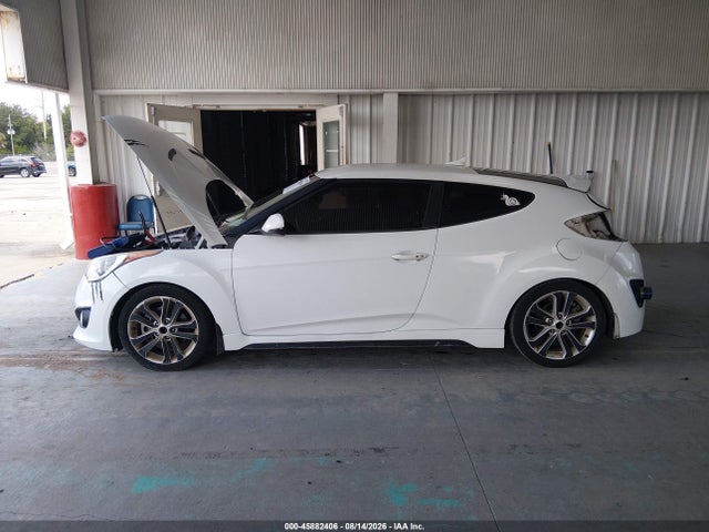 Продажа на аукционе авто 2014 Hyundai Veloster Turbo W/black, vin: KMHTC6AE7EU207837, номер лота: 45882406