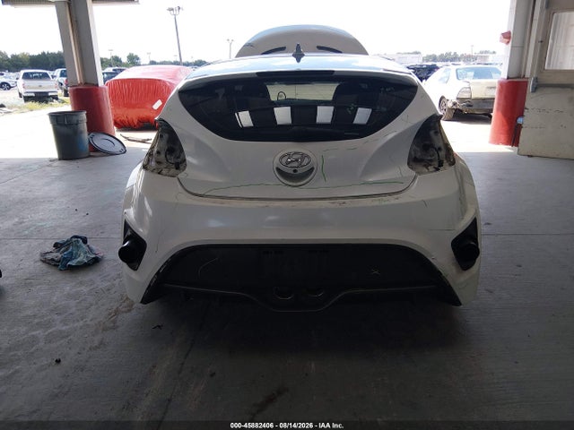 Продажа на аукционе авто 2014 Hyundai Veloster Turbo W/black, vin: KMHTC6AE7EU207837, номер лота: 45882406