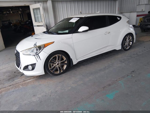 Продажа на аукционе авто 2014 Hyundai Veloster Turbo W/black, vin: KMHTC6AE7EU207837, номер лота: 45882406