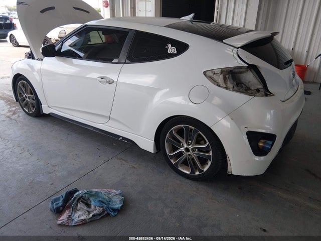 Продажа на аукционе авто 2014 Hyundai Veloster Turbo W/black, vin: KMHTC6AE7EU207837, номер лота: 45882406