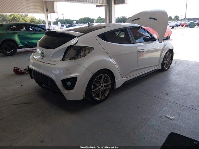 Продажа на аукционе авто 2014 Hyundai Veloster Turbo W/black, vin: KMHTC6AE7EU207837, номер лота: 45882406