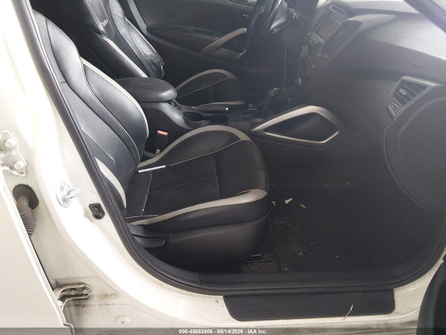 Продажа на аукционе авто 2014 Hyundai Veloster Turbo W/black, vin: KMHTC6AE7EU207837, номер лота: 45882406