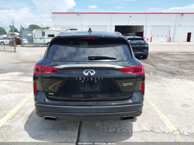 45882415 :رقم المزاد ، 3PCAJ5BB4MF124728 vin ، 2021 Infiniti Qx50 Luxe Awd مزاد بيع