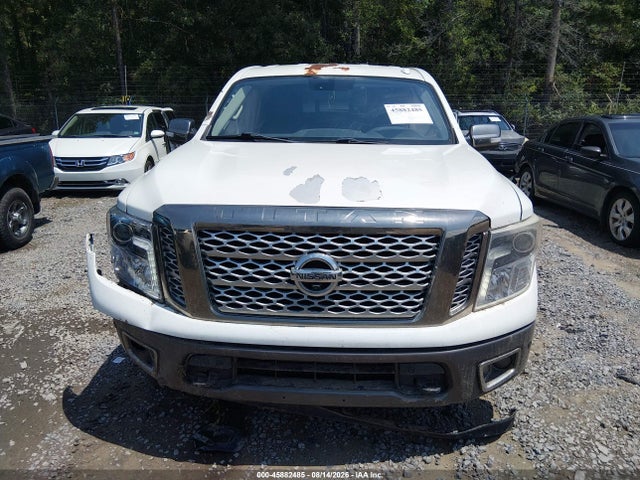 2018 Nissan Titan Platinum Reserve მანქანა იყიდება აუქციონზე, vin: 1N6AA1E53JN505401, აუქციონის ნომერი: 45882485