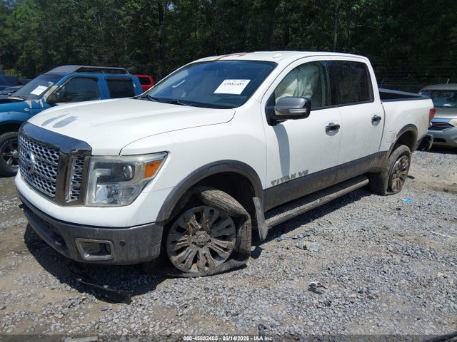 2018 Nissan Titan Platinum Reserve მანქანა იყიდება აუქციონზე, vin: 1N6AA1E53JN505401, აუქციონის ნომერი: 45882485