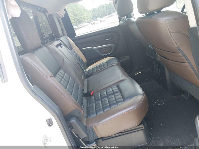 2018 Nissan Titan Platinum Reserve მანქანა იყიდება აუქციონზე, vin: 1N6AA1E53JN505401, აუქციონის ნომერი: 45882485