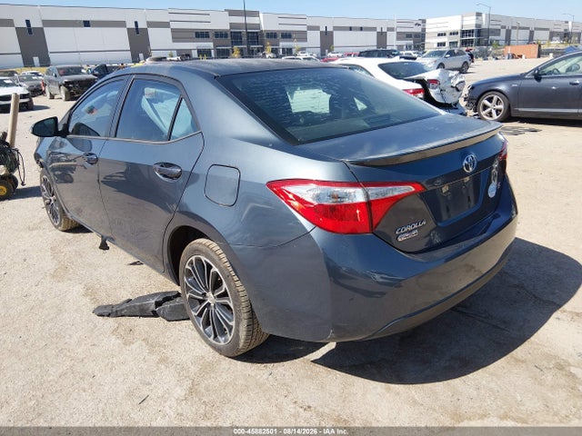 2016 Toyota Corolla S Plus მანქანა იყიდება აუქციონზე, vin: 5YFBURHE0GP473611, აუქციონის ნომერი: 45882501