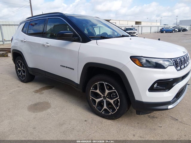 2026 Jeep Compass Limited მანქანა იყიდება აუქციონზე, vin: 3C4NJDCN0TT212003, აუქციონის ნომერი: 45882520