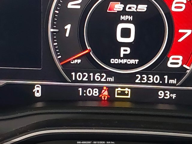 Aukcja sprzedaży 2018 Audi Sq5 3.0t Premium Plus, vin: WA1C4AFY7J2224449, numer aukcji: 45882597