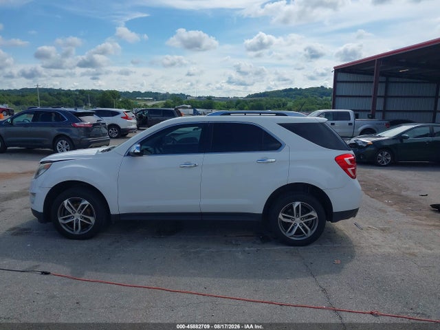 2016 Chevrolet Equinox Ltz მანქანა იყიდება აუქციონზე, vin: 2GNFLGE33G6110465, აუქციონის ნომერი: 45882709