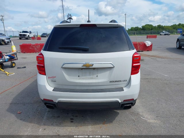2016 Chevrolet Equinox Ltz მანქანა იყიდება აუქციონზე, vin: 2GNFLGE33G6110465, აუქციონის ნომერი: 45882709