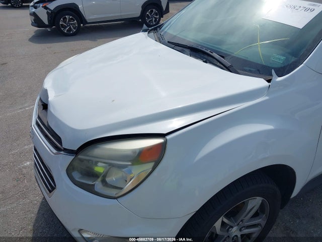 2016 Chevrolet Equinox Ltz მანქანა იყიდება აუქციონზე, vin: 2GNFLGE33G6110465, აუქციონის ნომერი: 45882709
