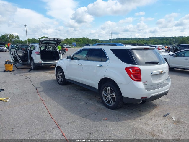 2016 Chevrolet Equinox Ltz მანქანა იყიდება აუქციონზე, vin: 2GNFLGE33G6110465, აუქციონის ნომერი: 45882709