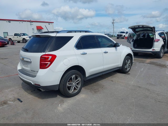2016 Chevrolet Equinox Ltz მანქანა იყიდება აუქციონზე, vin: 2GNFLGE33G6110465, აუქციონის ნომერი: 45882709