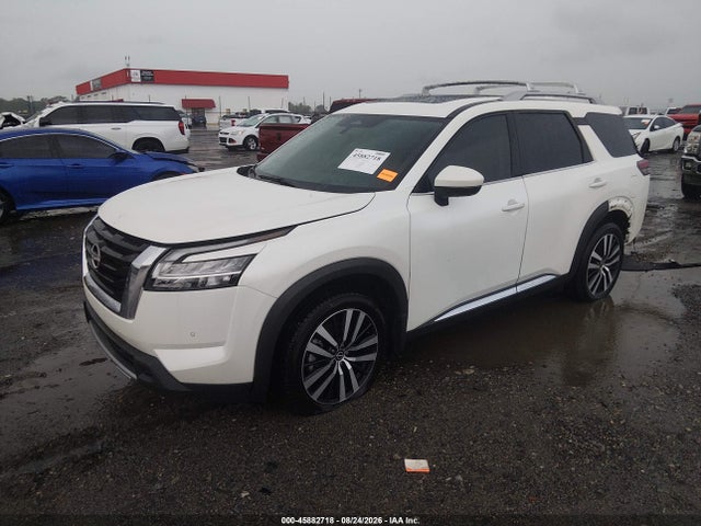 2024 Nissan Pathfinder Platinum Fwd მანქანა იყიდება აუქციონზე, vin: 5N1DR3DH2RC284781, აუქციონის ნომერი: 45882718