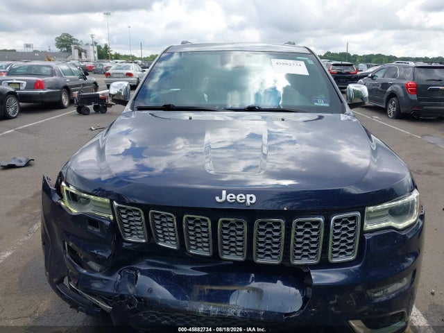 Продаж на аукціоні авто 2017 Jeep Grand Cherokee Summit, vin: 1C4RJFJG5HC769817, номер лоту: 45882734