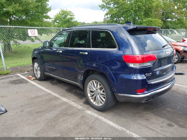 Продаж на аукціоні авто 2017 Jeep Grand Cherokee Summit, vin: 1C4RJFJG5HC769817, номер лоту: 45882734