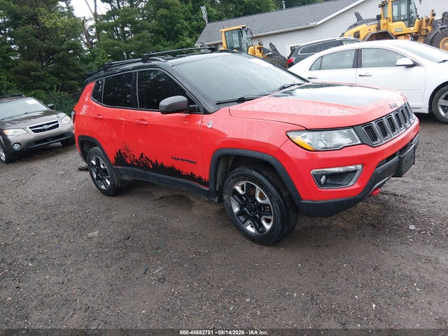 Auction sale of the 2017 Jeep New Compass Trailhawk 4x4, vin: 3C4NJDDB1HT646250, lot number: 45882751
