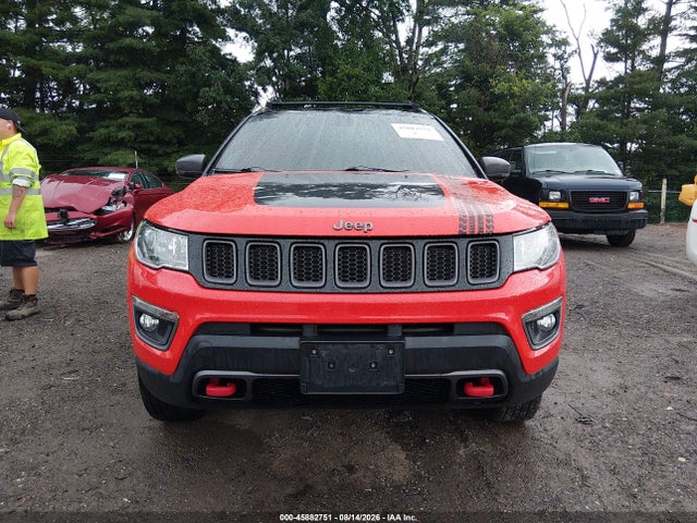 Auction sale of the 2017 Jeep New Compass Trailhawk 4x4, vin: 3C4NJDDB1HT646250, lot number: 45882751