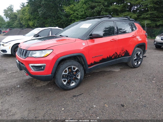 Auction sale of the 2017 Jeep New Compass Trailhawk 4x4, vin: 3C4NJDDB1HT646250, lot number: 45882751