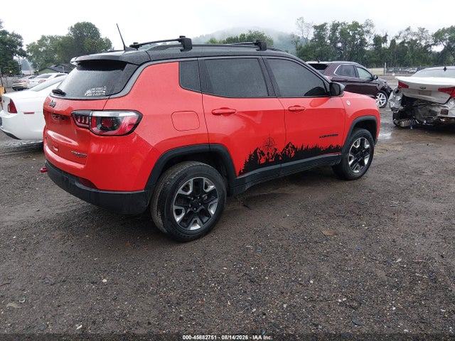 Auction sale of the 2017 Jeep New Compass Trailhawk 4x4, vin: 3C4NJDDB1HT646250, lot number: 45882751