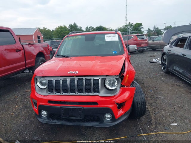 2019 Jeep Renegade Limited 4x4 მანქანა იყიდება აუქციონზე, vin: ZACNJBD12KPJ92095, აუქციონის ნომერი: 45882801