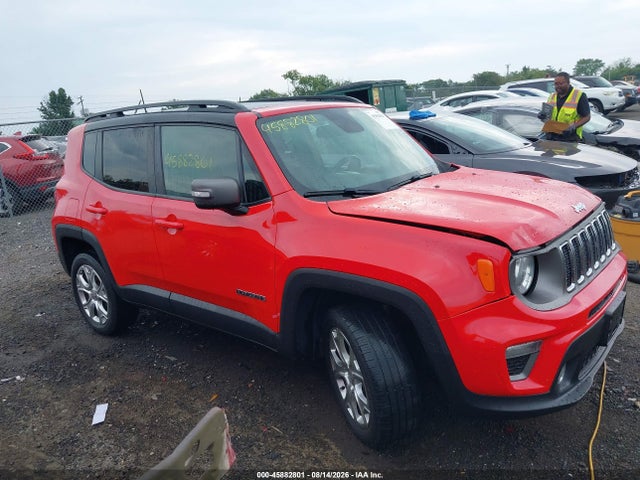 2019 Jeep Renegade Limited 4x4 მანქანა იყიდება აუქციონზე, vin: ZACNJBD12KPJ92095, აუქციონის ნომერი: 45882801