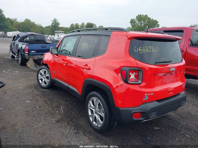 2019 Jeep Renegade Limited 4x4 მანქანა იყიდება აუქციონზე, vin: ZACNJBD12KPJ92095, აუქციონის ნომერი: 45882801