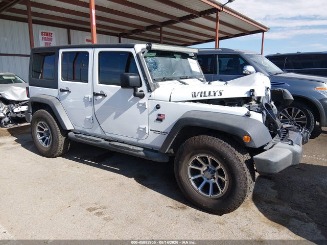 Продаж на аукціоні авто 2017 Jeep Wrangler Unlimited Willys Wheeler, vin: 1C4BJWDG6HL571762, номер лоту: 45882905