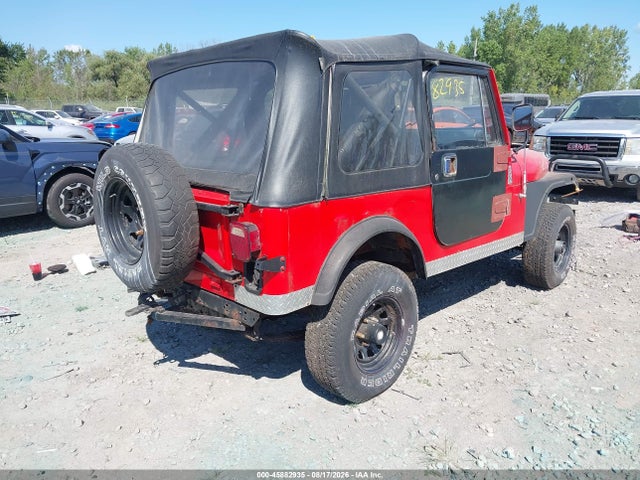 Продаж на аукціоні авто 1986 Jeep Jeep Cj7, vin: 1JCCM87E7GT100198, номер лоту: 45882935