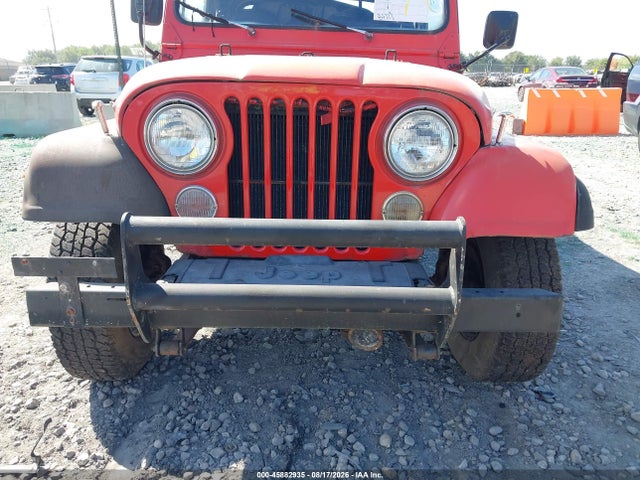 Продаж на аукціоні авто 1986 Jeep Jeep Cj7, vin: 1JCCM87E7GT100198, номер лоту: 45882935