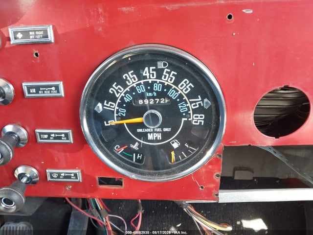 Продаж на аукціоні авто 1986 Jeep Jeep Cj7, vin: 1JCCM87E7GT100198, номер лоту: 45882935