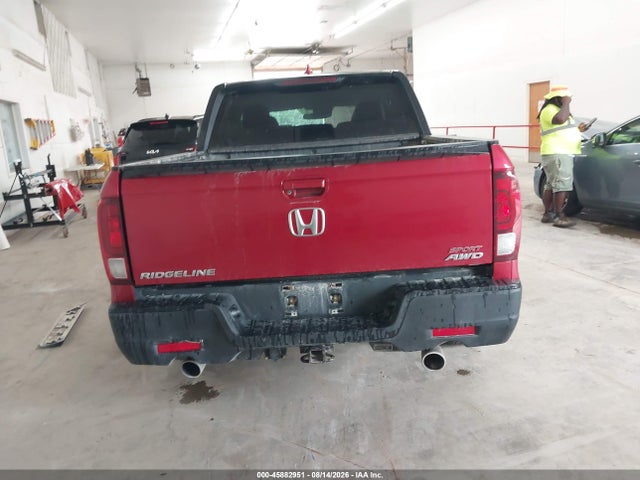 2021 Honda Ridgeline Awd Sport მანქანა იყიდება აუქციონზე, vin: 5FPYK3F16MB012764, აუქციონის ნომერი: 45882951