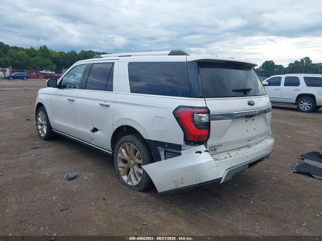 Продаж на аукціоні авто 2018 Ford Expedition Max Limited, vin: 1FMJK2AT0JEA63120, номер лоту: 45882982
