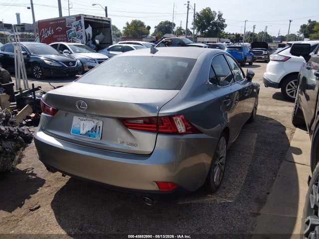 2014 Lexus Is 250 მანქანა იყიდება აუქციონზე, vin: JTHBF1D20E5035218, აუქციონის ნომერი: 45882990